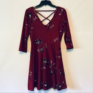 Nine Britton Brianna Back Detail Brushed Knit Dress